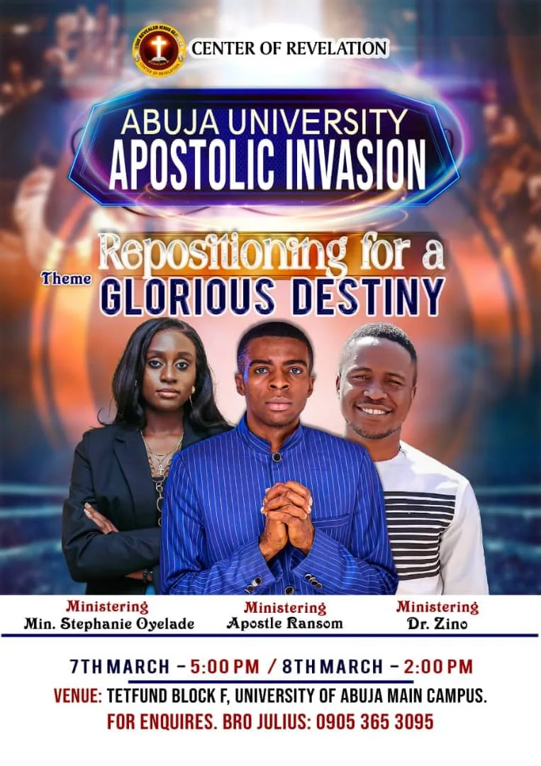 Abuja University Apostolic Invasion